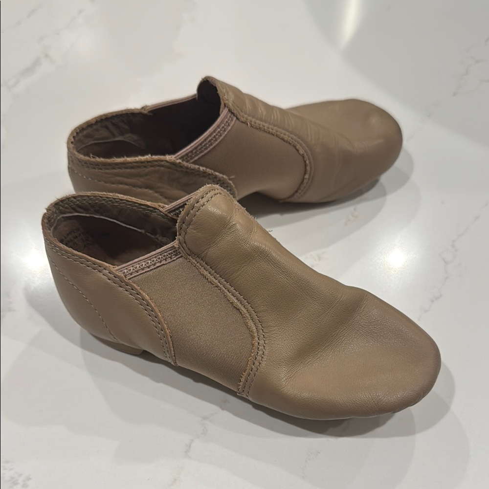 Capezio Kids Jazz Tan Shoes